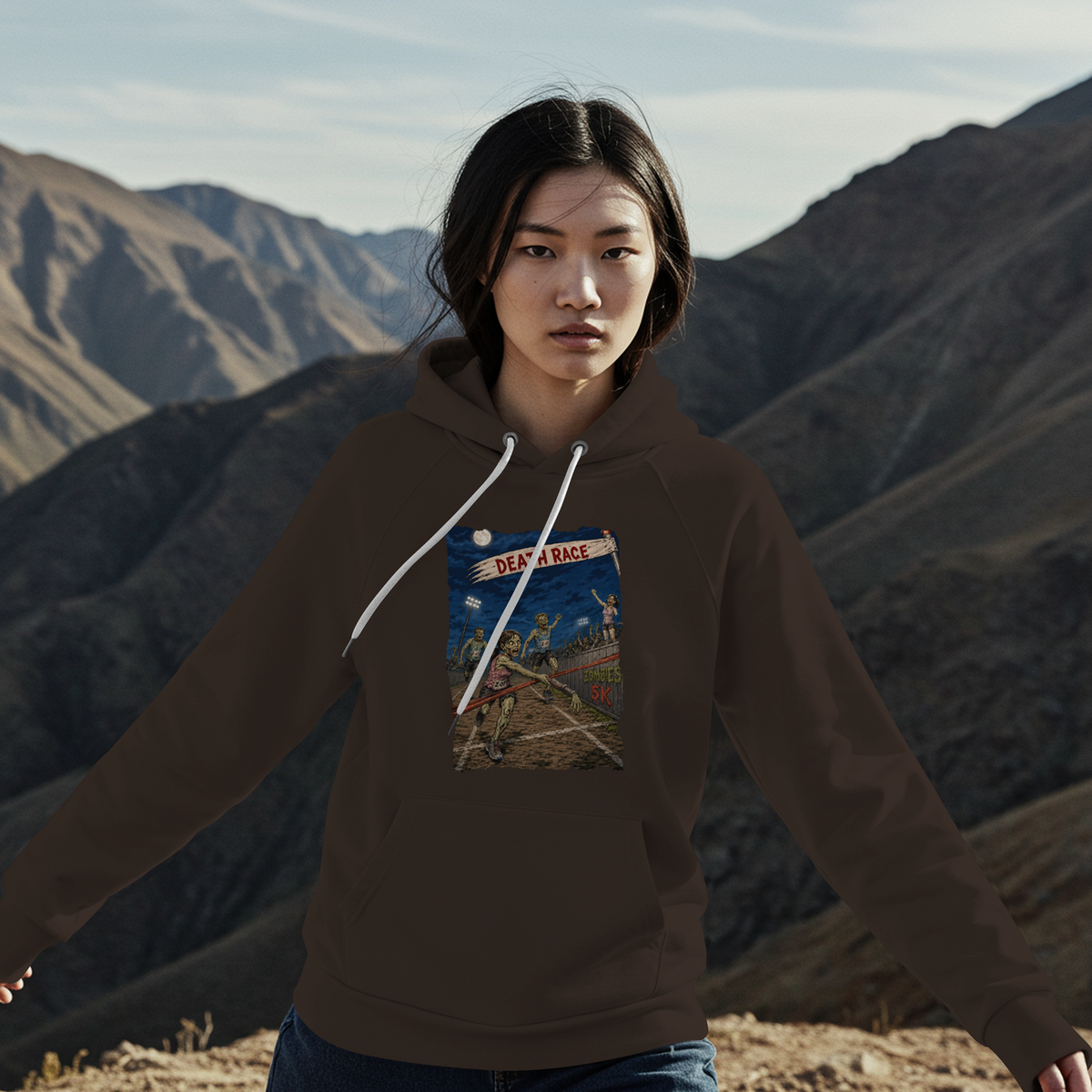 Death Race Zombie Hoodie – Be Kind. Lend a Hand.