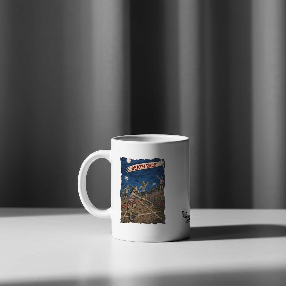 Death Race Zombie Mug – Be Kind. Lend a Hand.