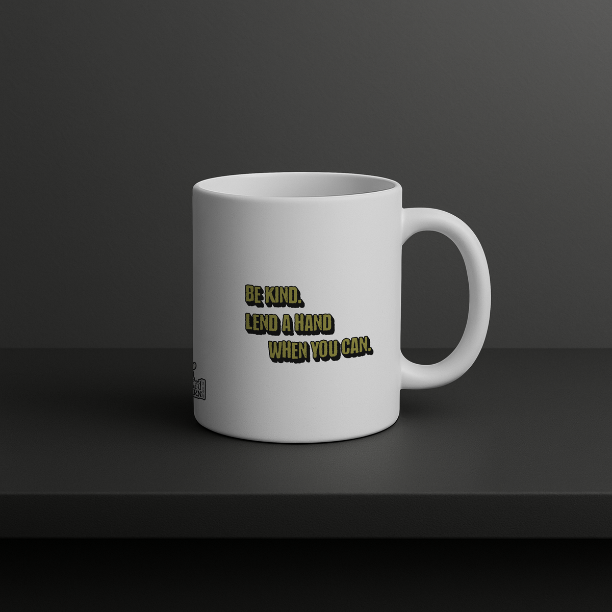 Death Race Zombie Mug – Be Kind. Lend a Hand.