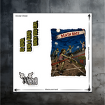 Death Race Zombie Sticker Pack – Be Kind. Lend a Hand. 4