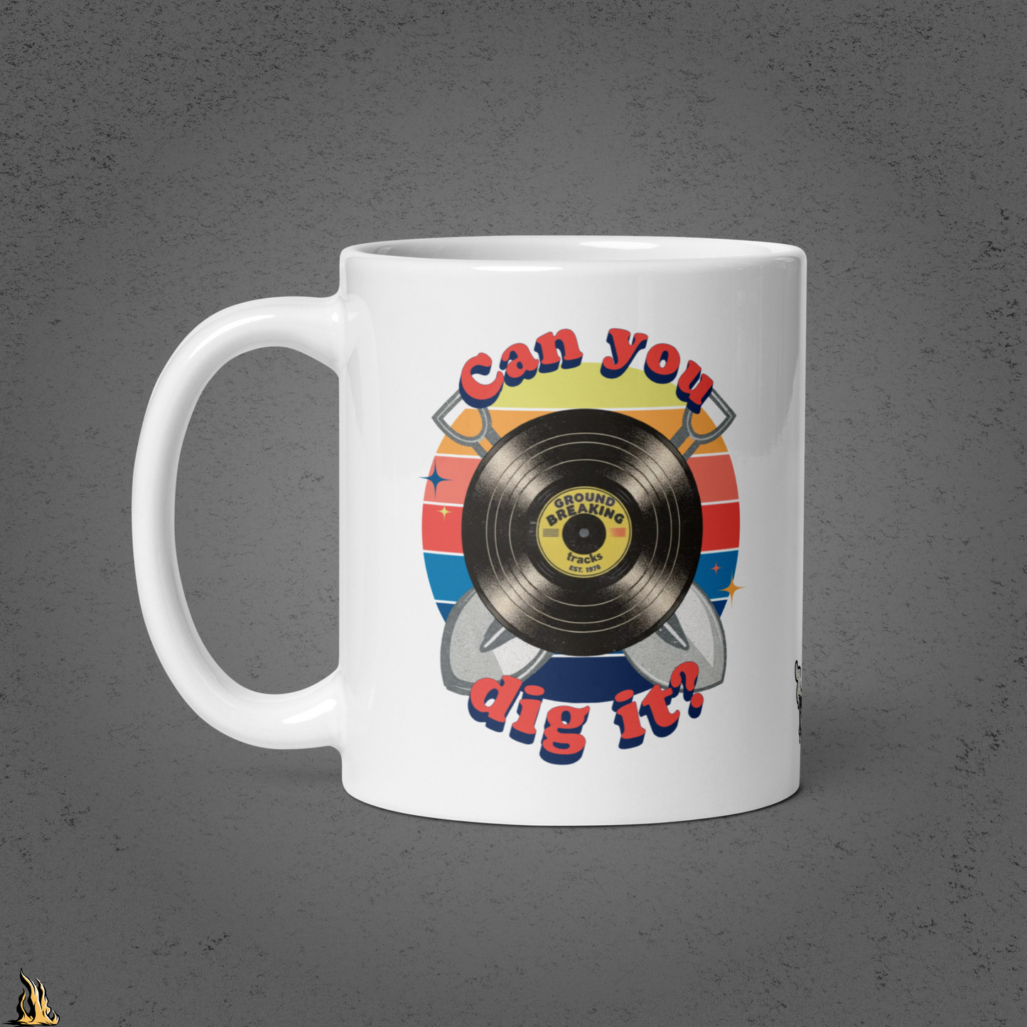 Can You Dig It? Ground Breaking Tracks Mug