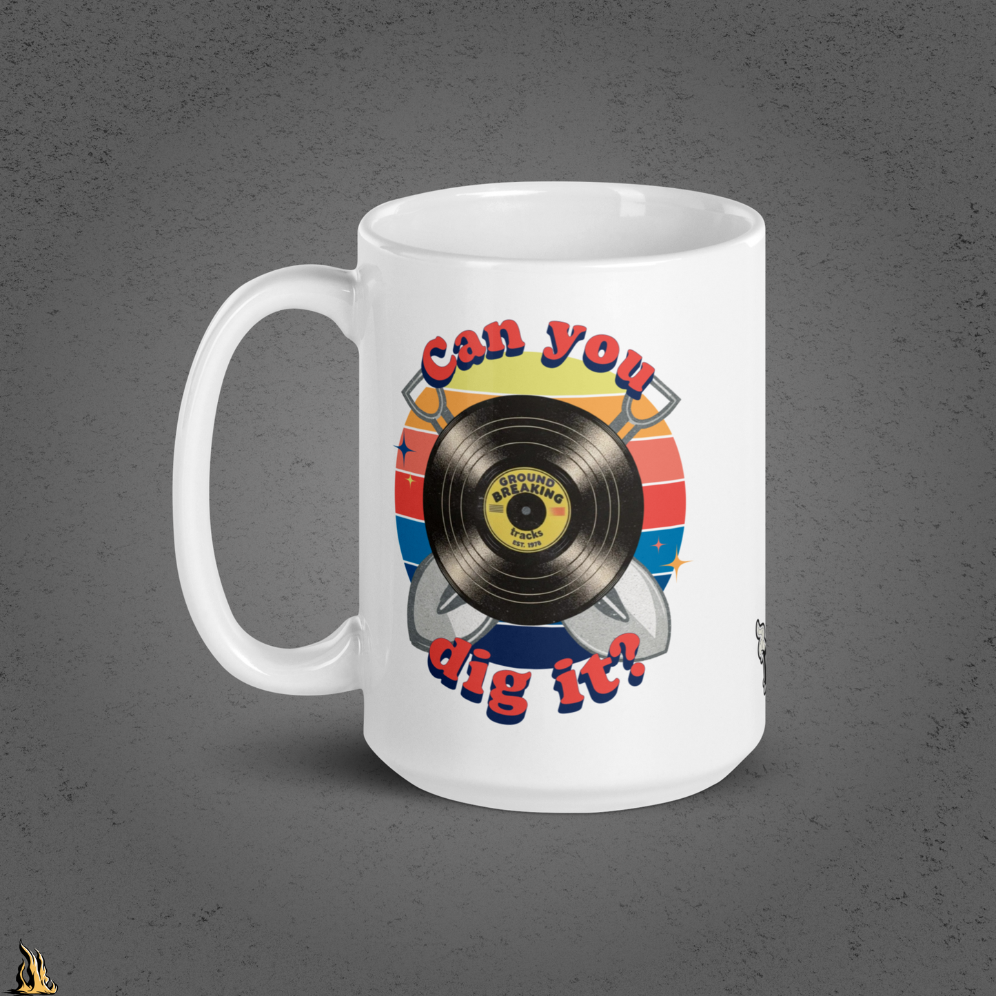 Can You Dig It? Ground Breaking Tracks Mug