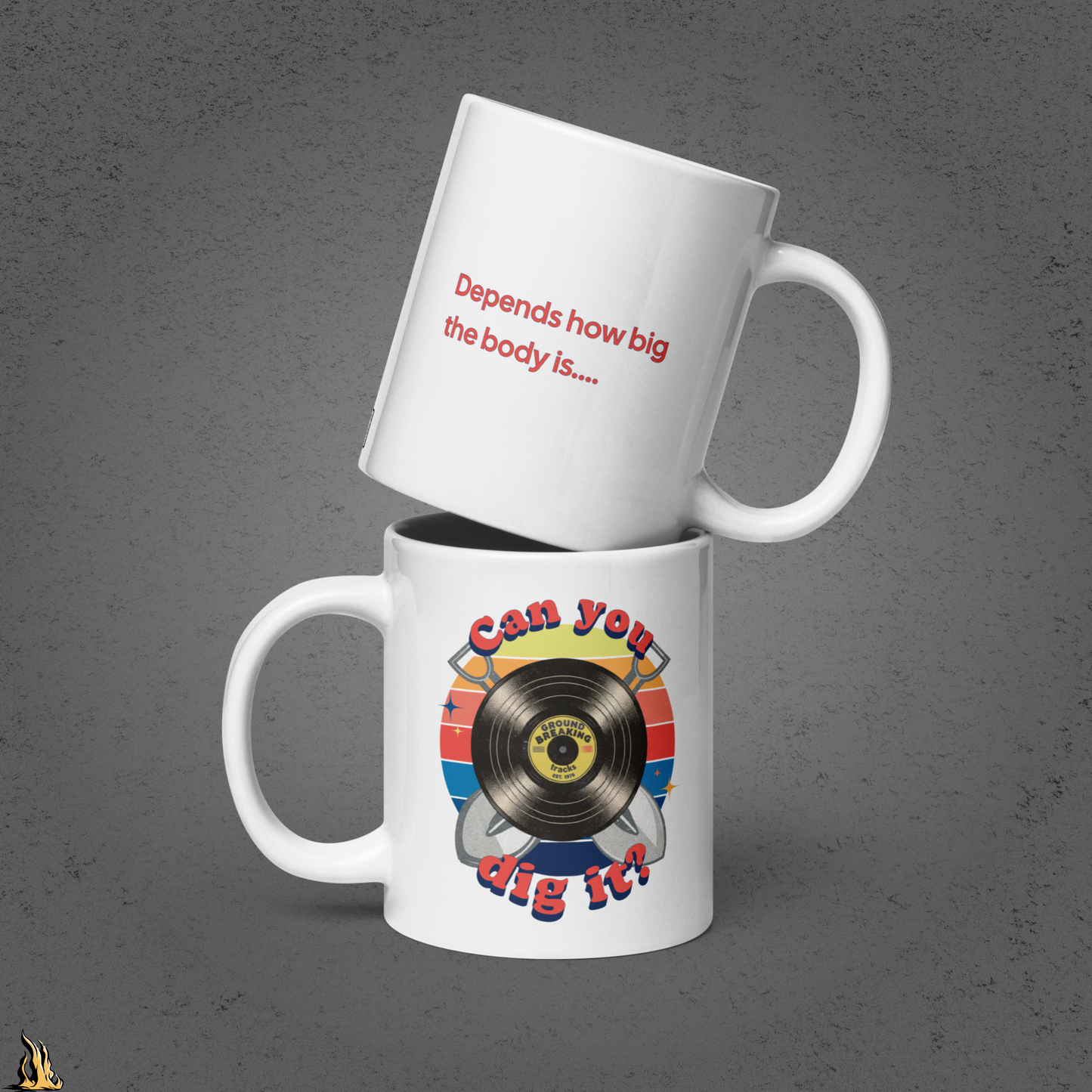 Can You Dig It? Ground Breaking Tracks Mug