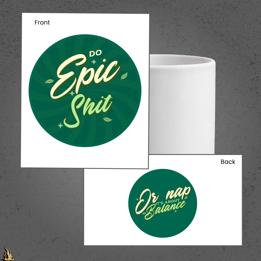 Do Epic Shit - Retro Motivational Graphic Mug