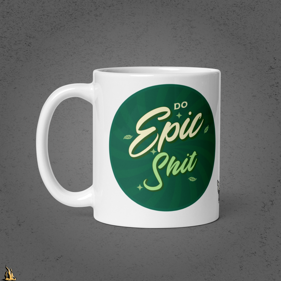 Do Epic Shit - Retro Motivational Graphic Mug