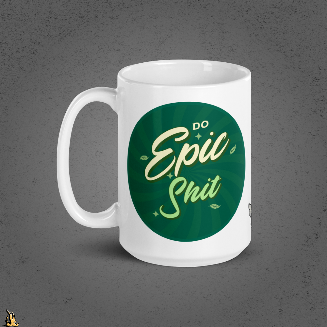 Do Epic Shit - Retro Motivational Graphic Mug