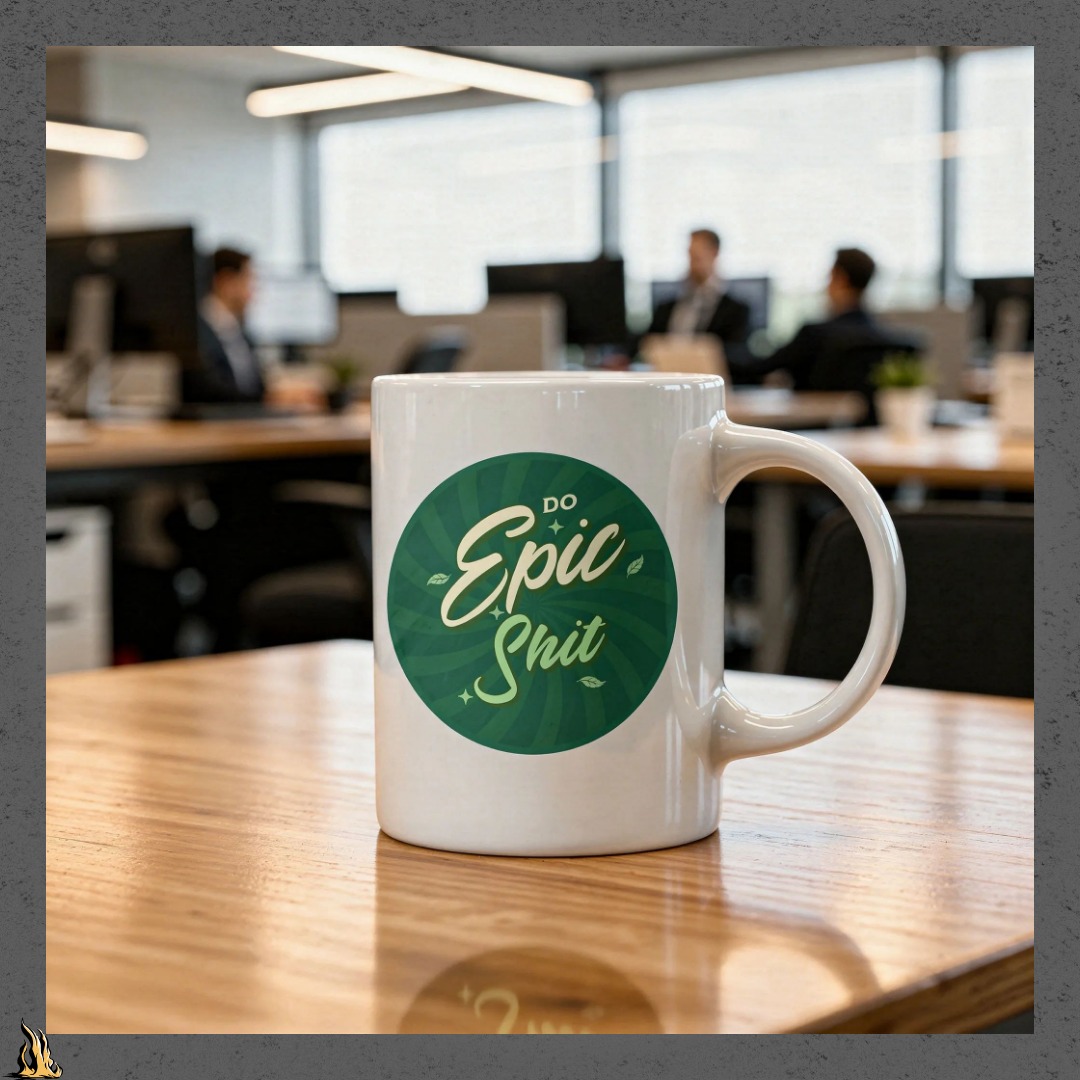 Do Epic Shit - Retro Motivational Graphic Mug