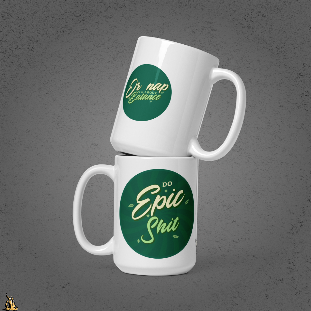 Do Epic Shit - Retro Motivational Graphic Mug