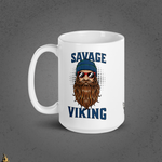 Savage Viking Graphic Unisex Mug – Frostfire Edition 8