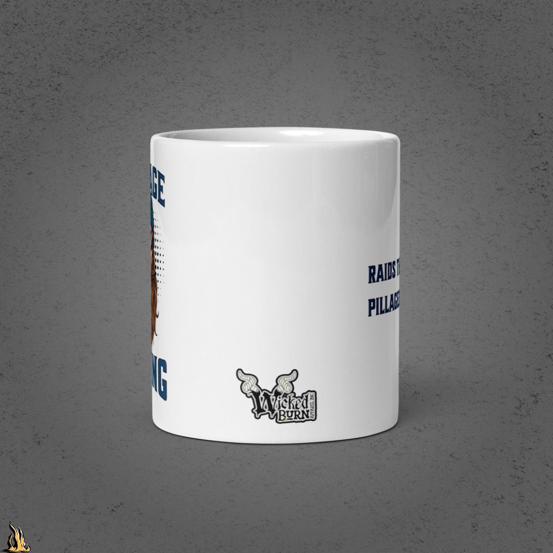Savage Viking Graphic Unisex Mug – Frostfire Edition