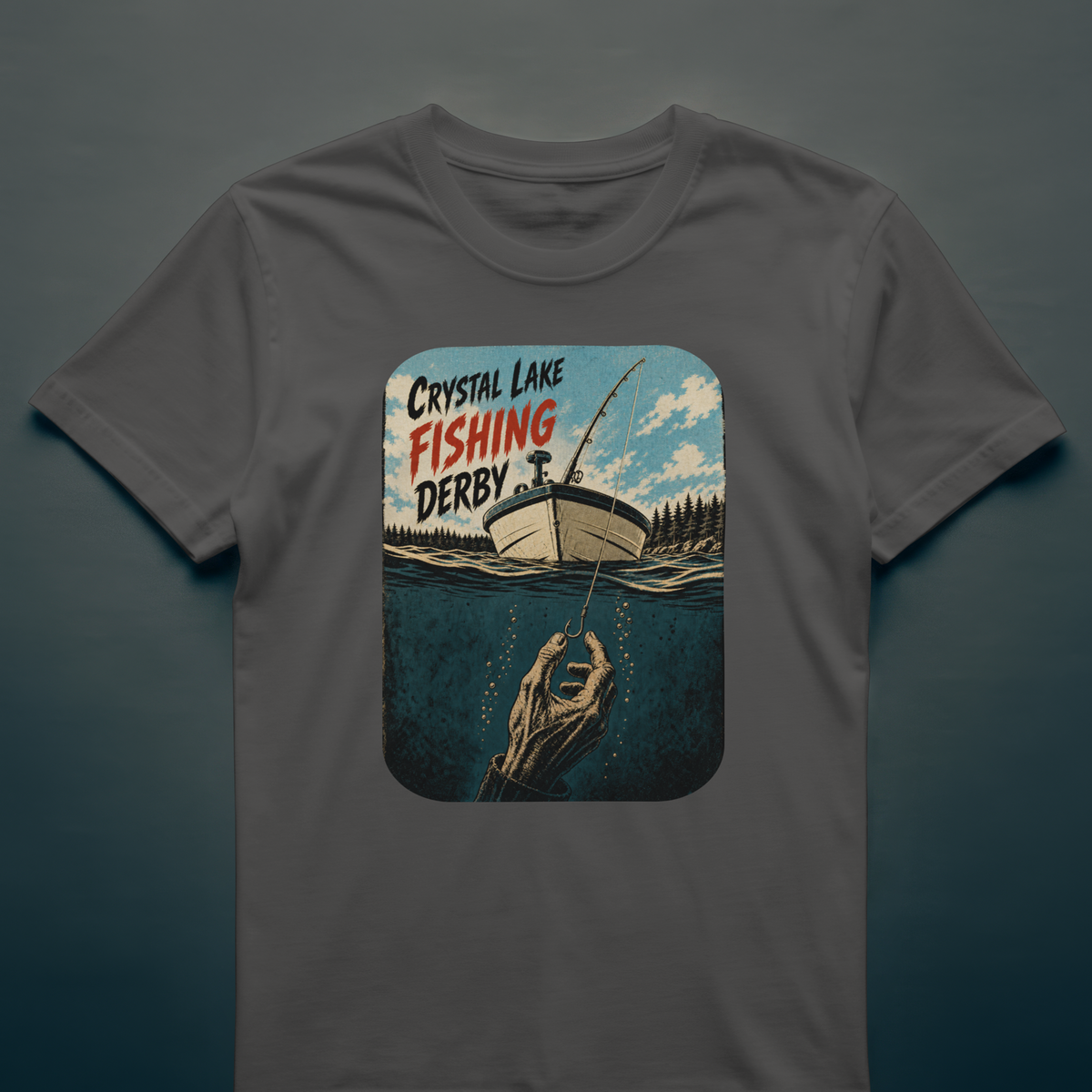 Crystal Lake Fishing Derby T-Shirt – Catch of the Day