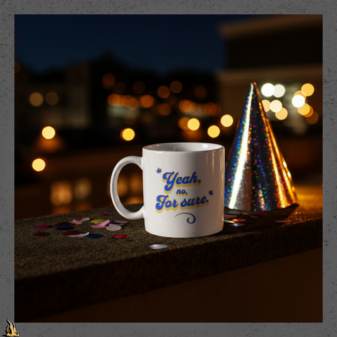 Yeah, No, For Sure - It Means Yes in Canadian Mug