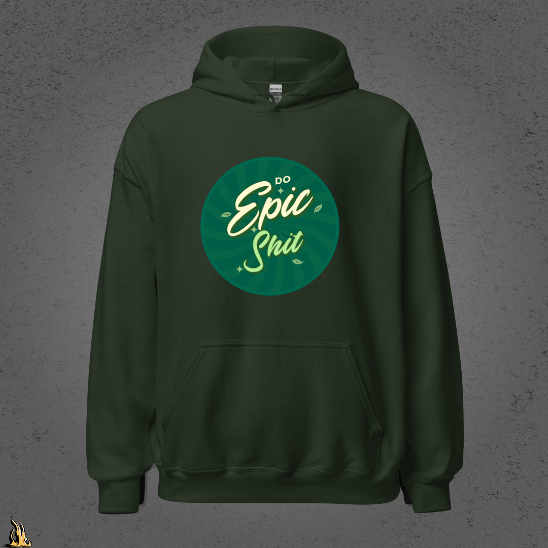 Do Epic Shit - Retro Motivational Graphic Unisex Hoodie