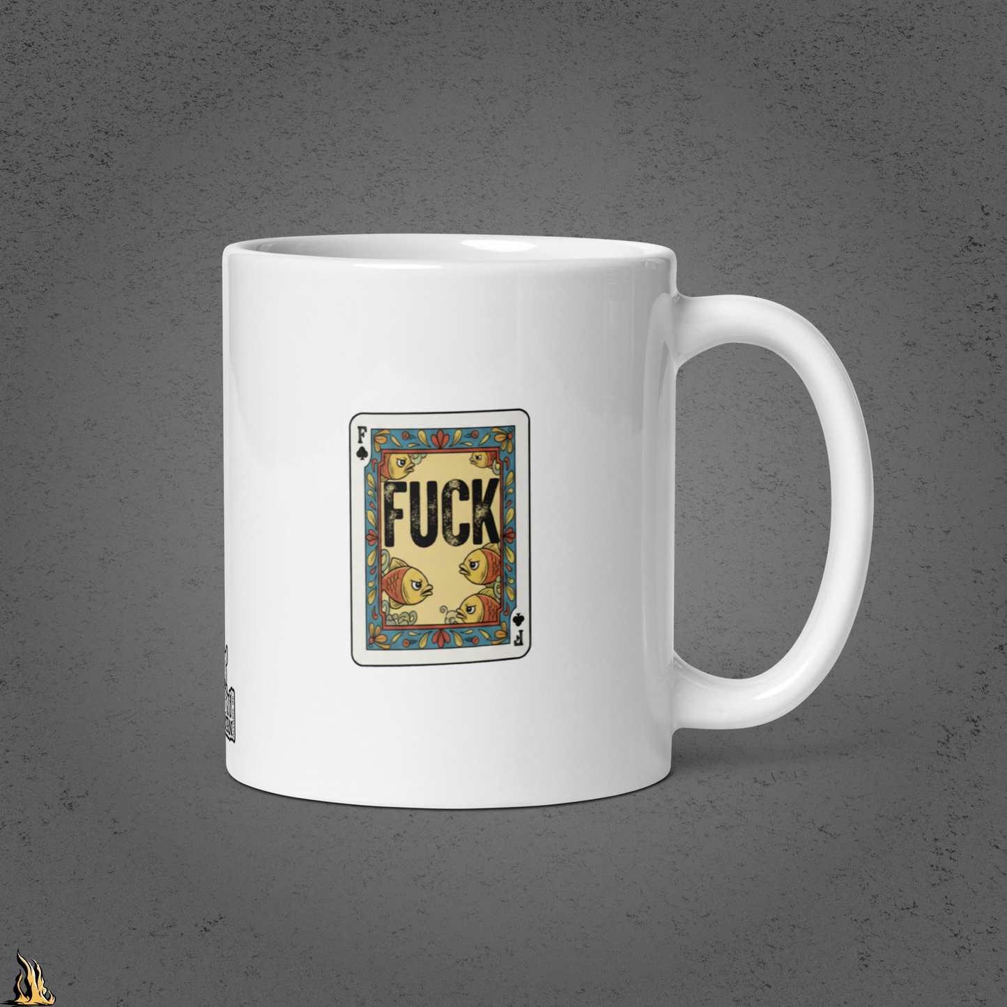 Go Fish — No Fucks Given Card Game Coffee Mug