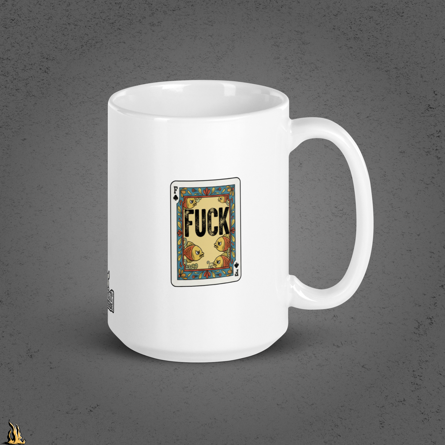 Go Fish — No Fucks Given Card Game Coffee Mug