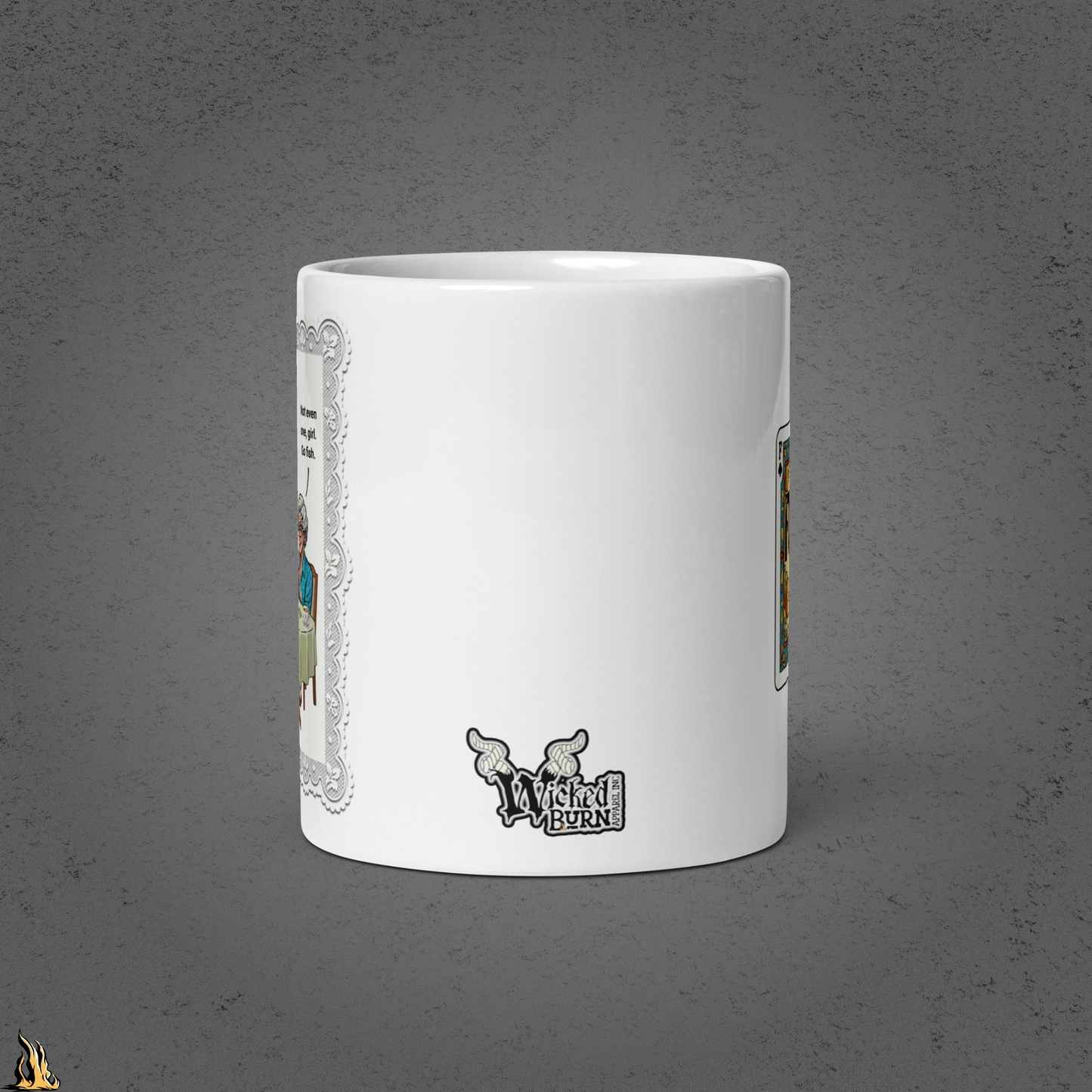 Go Fish — No Fucks Given Card Game Coffee Mug