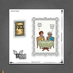 Go Fish — No Fucks Given Card Game Sticker Pack 6
