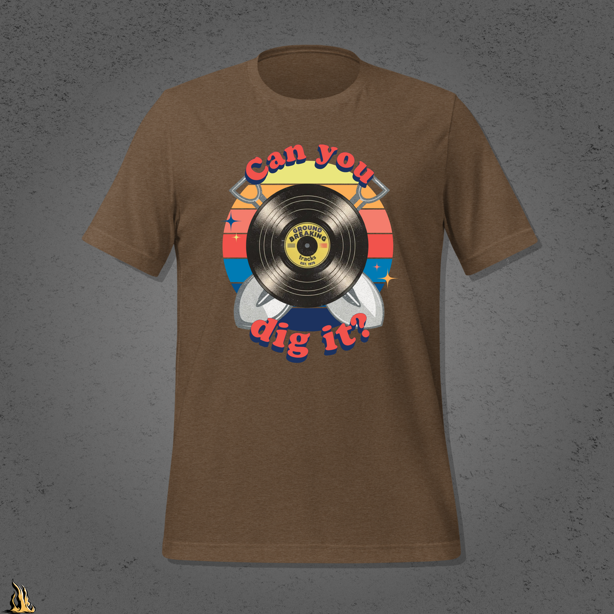 Can You Dig It? Ground Breaking Tracks Unisex T-shirt