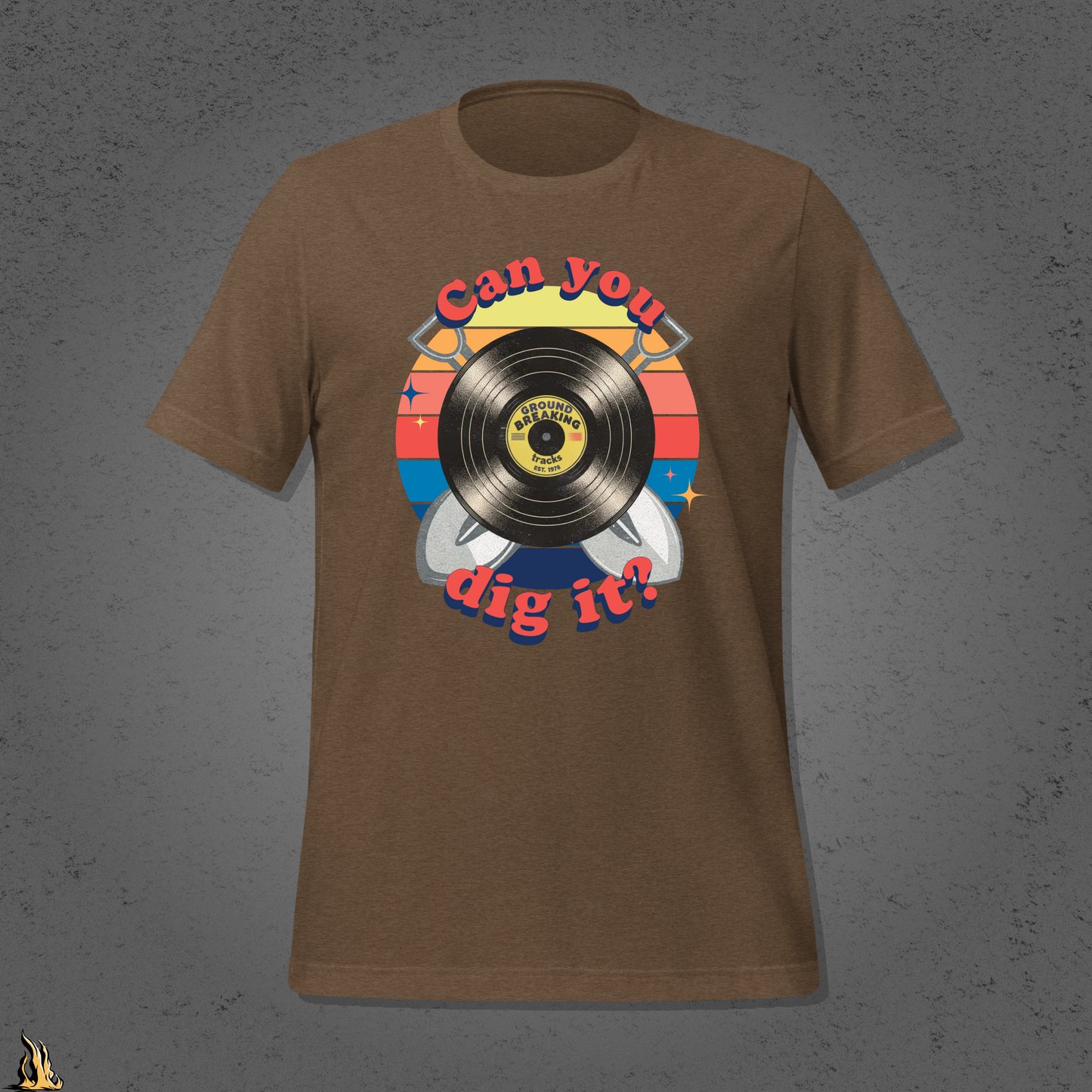 Can You Dig It? Ground Breaking Tracks Unisex T-shirt