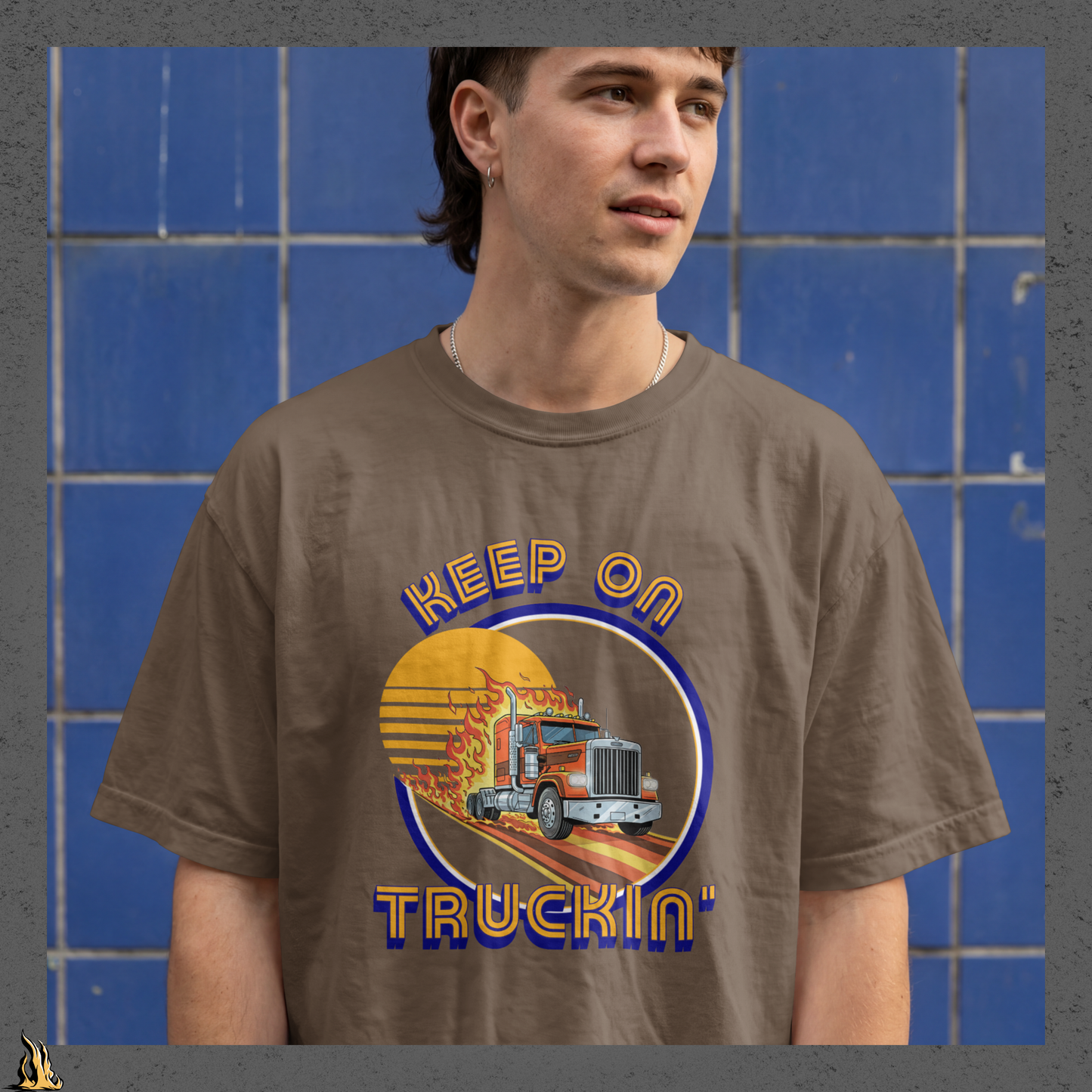 Keep on Truckin’ Unisex T-Shirt – There’s Always Feet Pics