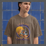 Keep on Truckin’ Unisex T-Shirt – There’s Always Feet Pics 6