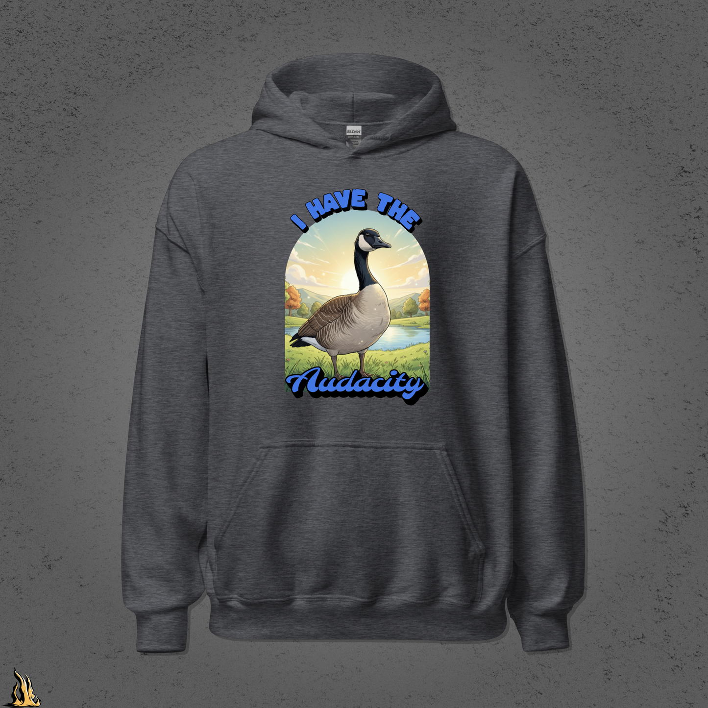 I Have the Audacity Hoodie | Funny Canadian Goose Bunnyhug