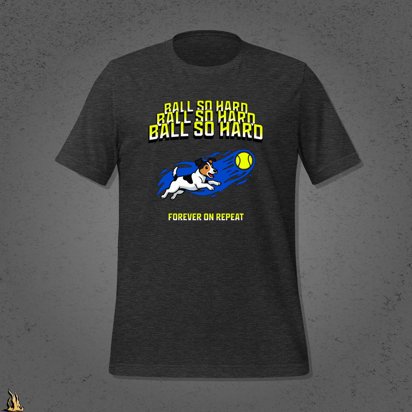 Ball So Hard Unisex T-Shirt | 90s-Inspired Funny Dog Tee