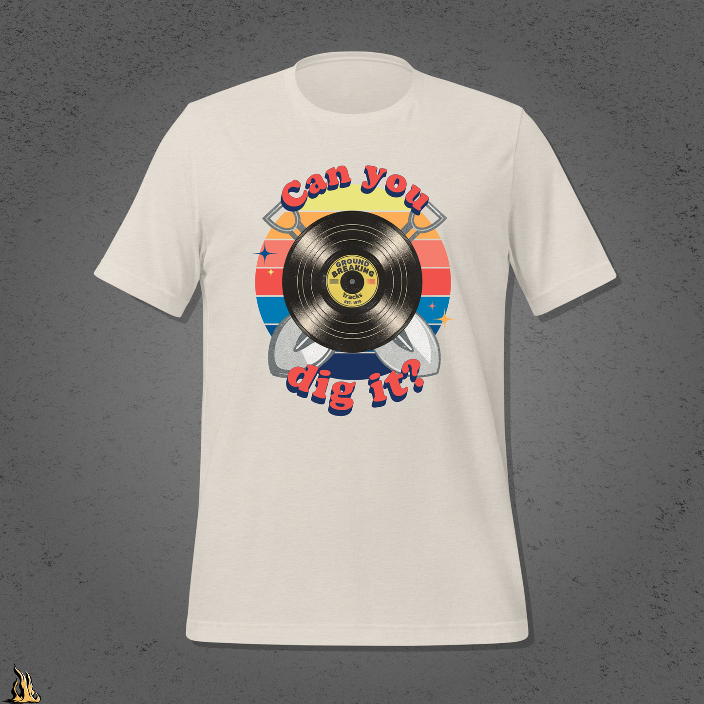 Can You Dig It? Ground Breaking Tracks Unisex T-shirt