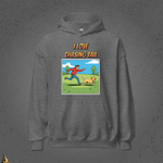 I Love Chasing Tail Unisex Hoodie – Funny Dog & Tennis Ball Bunnyhug 11