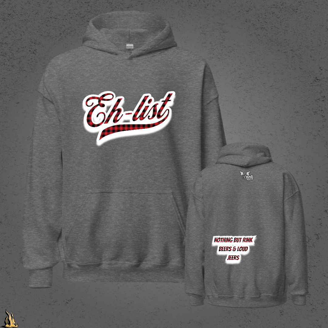 Eh-List: Rink Beers & Loud Jeers Unisex Hoodie