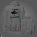 I'll Be Your Huckleberry Sarcastic Cowboy Graphic Unisex Hoodie 2