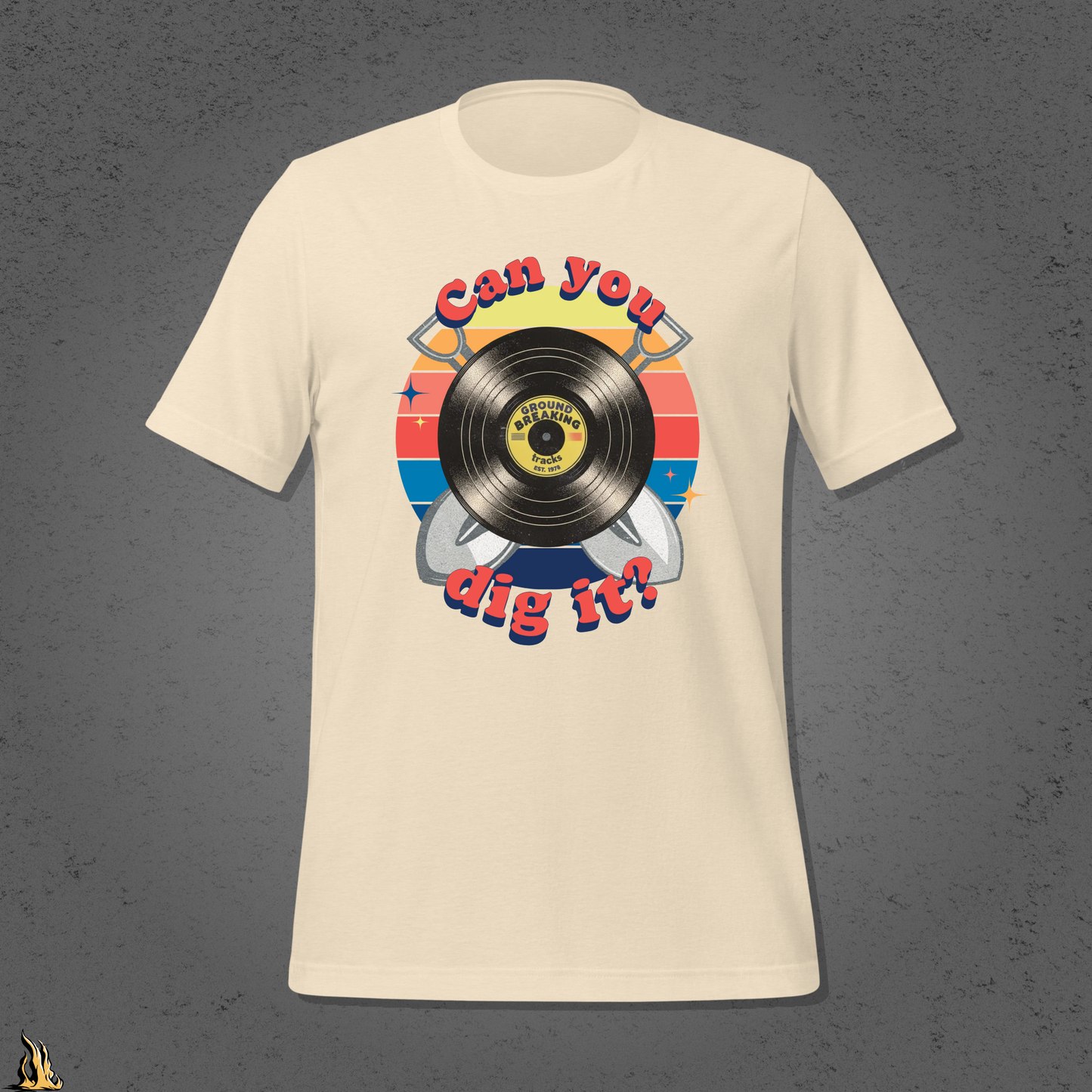 Can You Dig It? Ground Breaking Tracks Unisex T-shirt