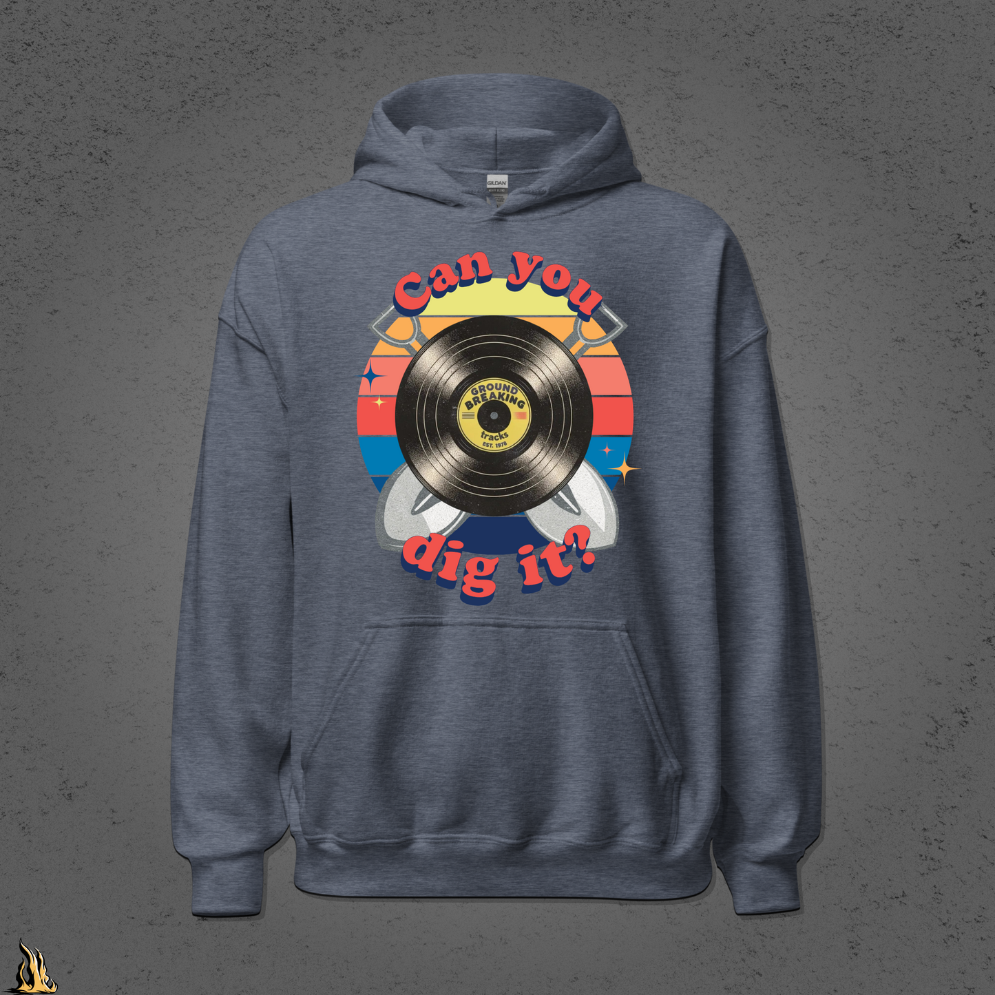 Can You Dig It? Ground Breaking Tracks Unisex Hoodie