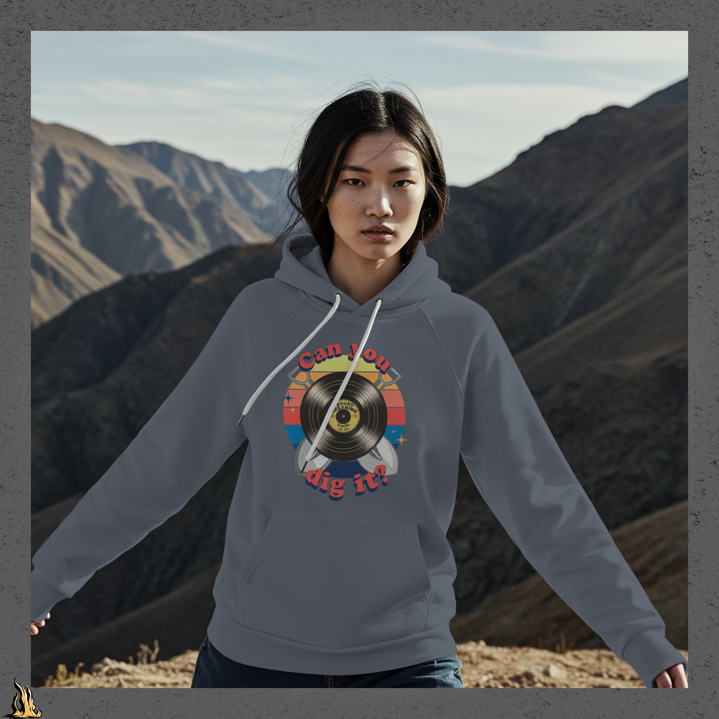 Can You Dig It? Ground Breaking Tracks Unisex Hoodie