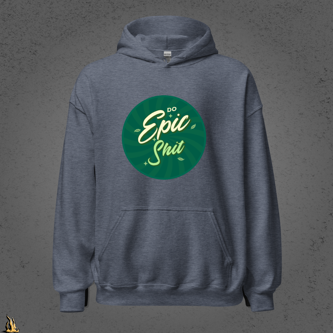 Do Epic Shit - Retro Motivational Graphic Unisex Hoodie