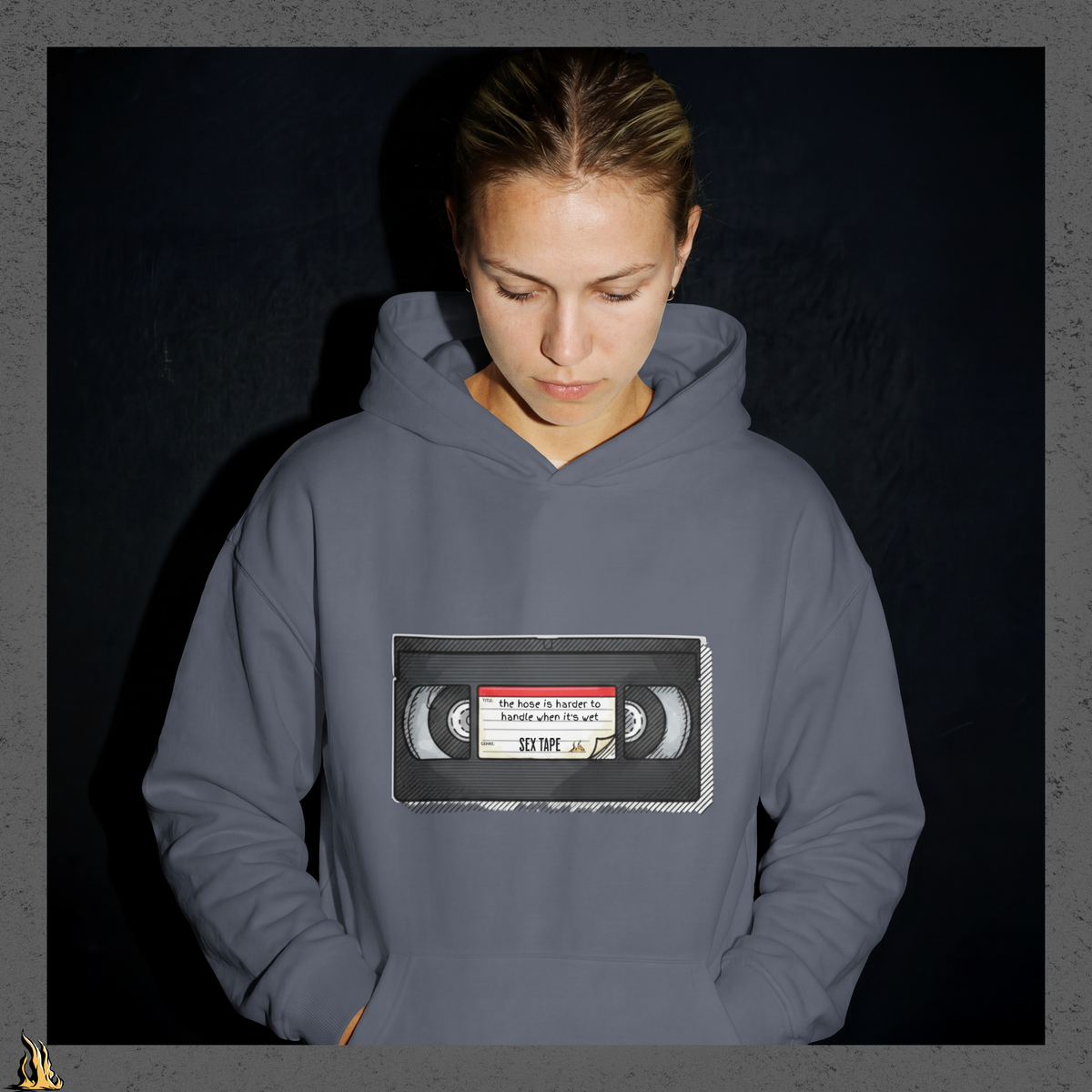 The Hose Is Harder to Handle When It’s Wet Bunnyhug – Firefighter Sex Tape Hoodie