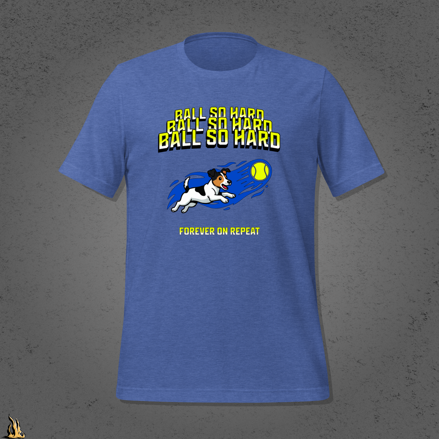 Ball So Hard Unisex T-Shirt | 90s-Inspired Funny Dog Tee