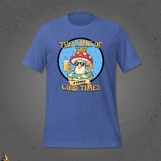 A Fungi – King of Good Times Graphic Unisex T-shirt