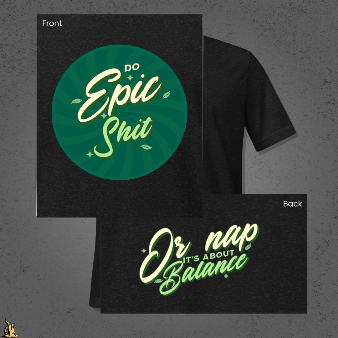 Do Epic Shit - Retro Motivational Graphic Unisex T-shirt