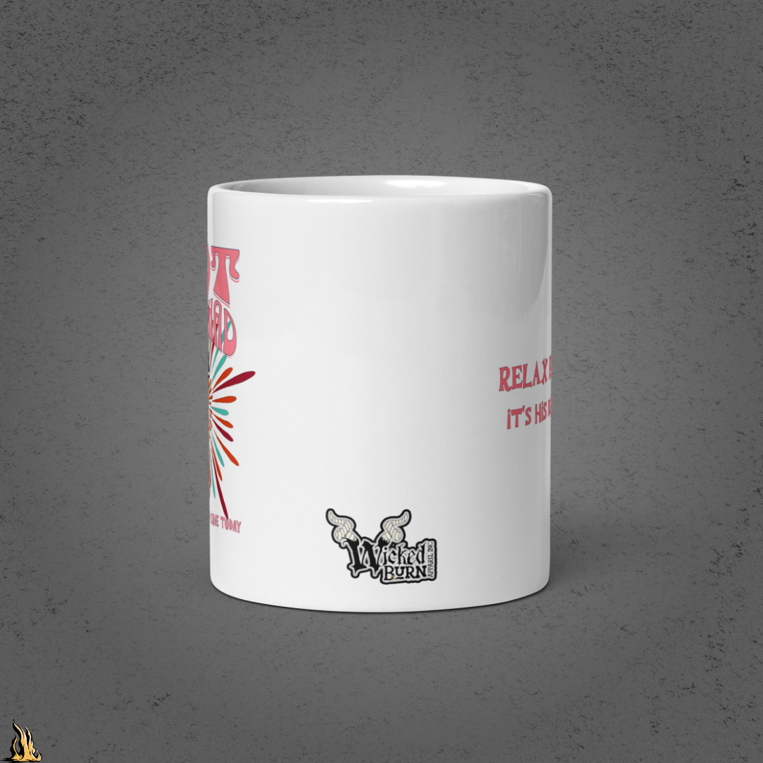 Hot Chad – It's His Devastating Wit Funny Mug