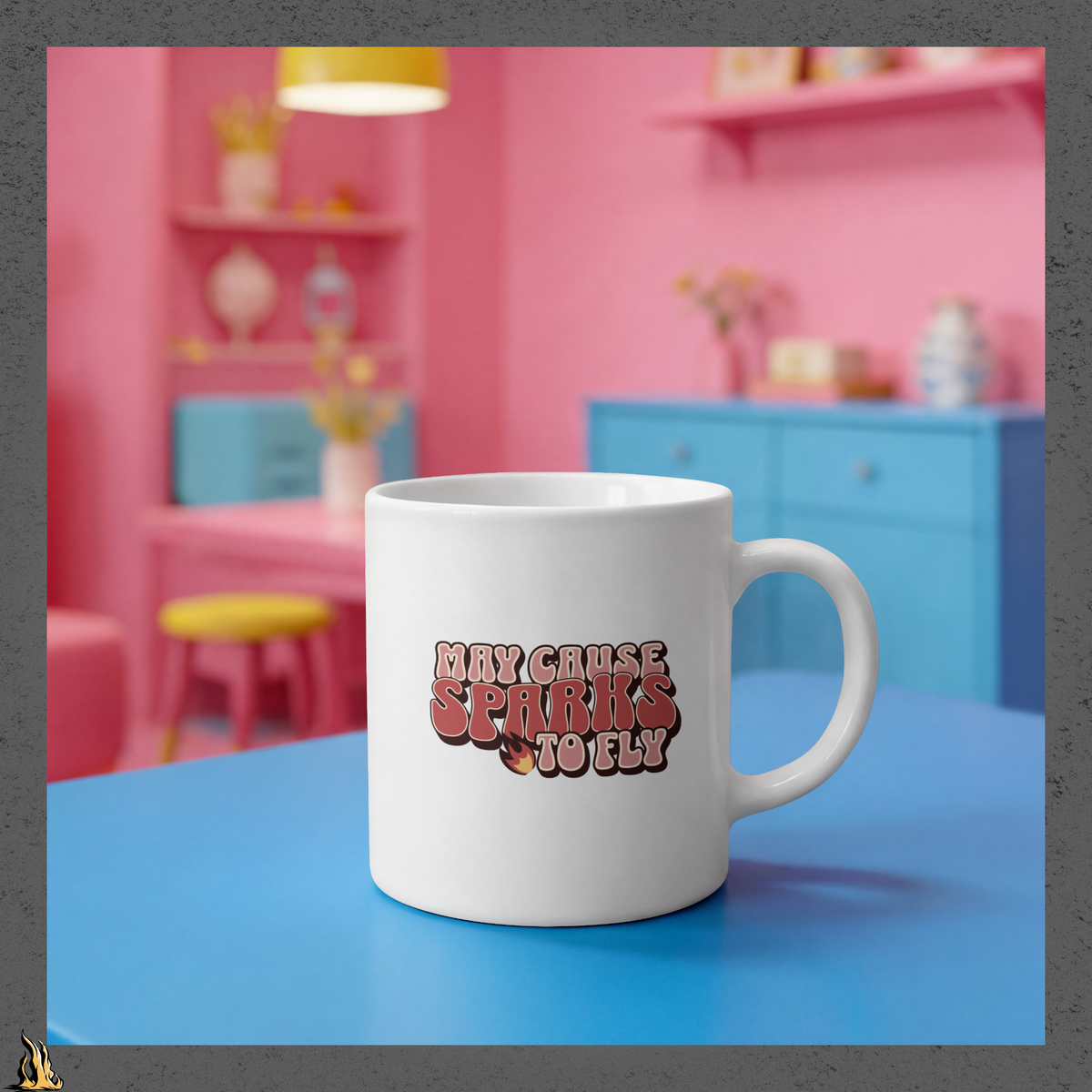 Hot Stuff Mug — May Cause Sparks to Fly
