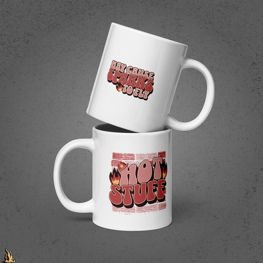 Hot Stuff Mug — May Cause Sparks to Fly
