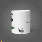 I'll Be Your Huckleberry Sarcastic Cowboy Graphic Coffee Mug 4