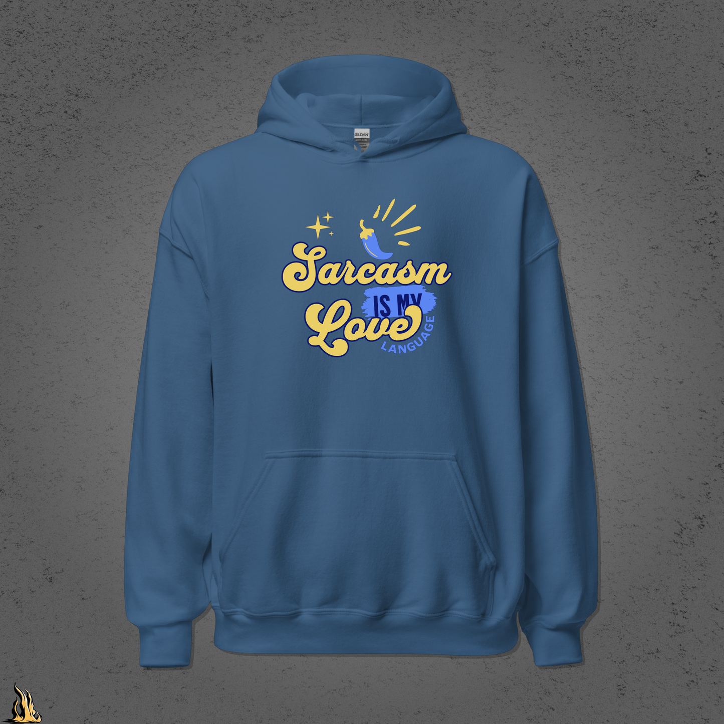 Sarcasm Is My Love Language Hoodie | Spicy by Default Bunnyhug