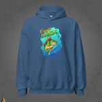 Caught Hookin' - Funny Fishing Graphic Unisex Hoodie 11