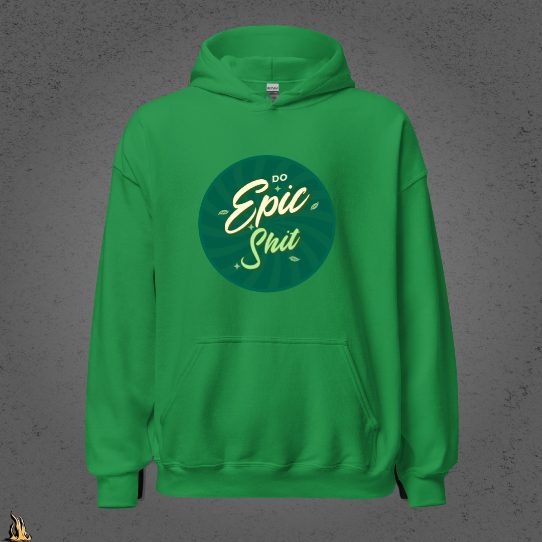 Do Epic Shit - Retro Motivational Graphic Unisex Hoodie