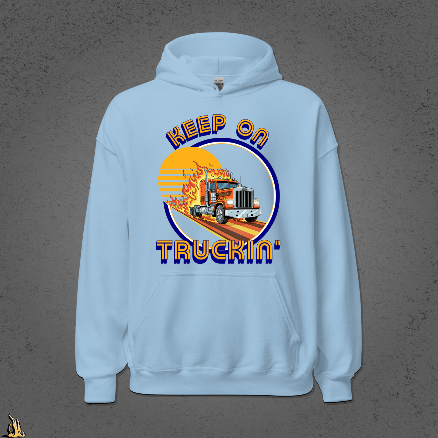 Keep on Truckin’ Unisex Hoodie – There’s Always Feet Pics