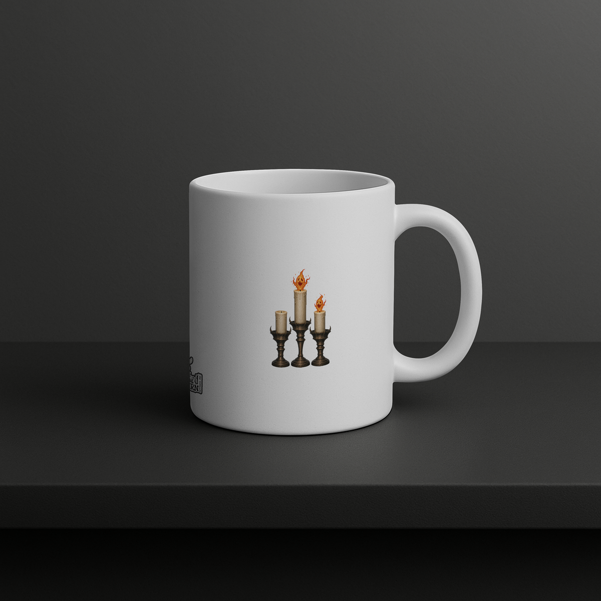 Need a Light? Mug – Flame Monster Search Party