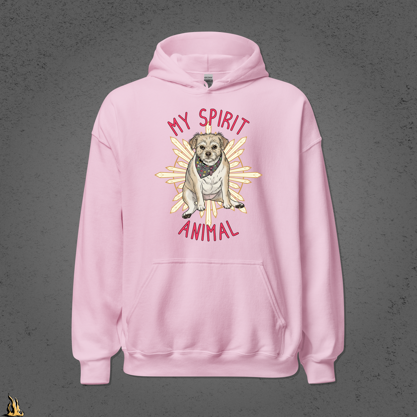 My Spirit Animal Bunnyhug – Hostile Aura Dog Hoodie