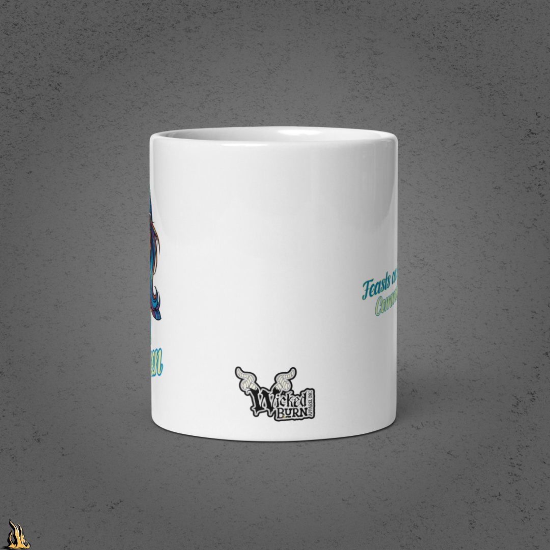 Feral Queen Graphic Mug – Moonlight Edition
